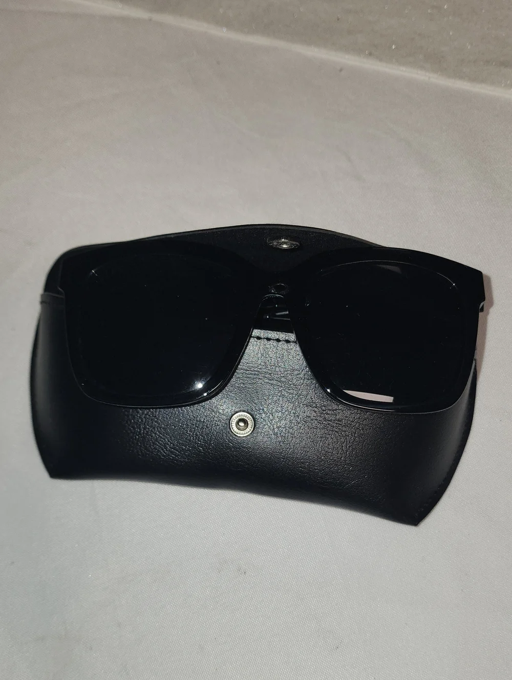 Black Oversized Square Sunglasses